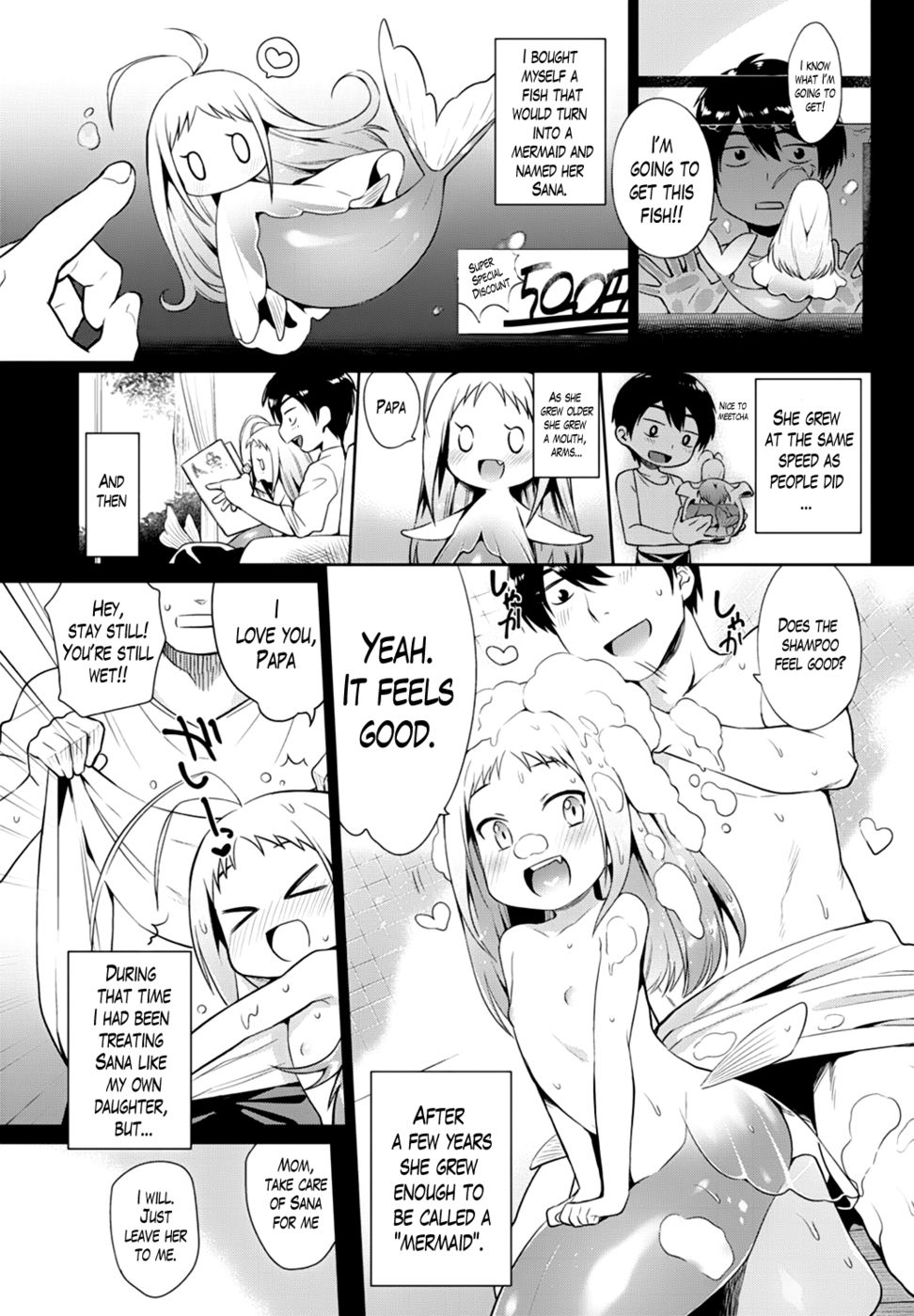 Hentai Manga Comic-How to Take Care of Your Mermaid-Read-3